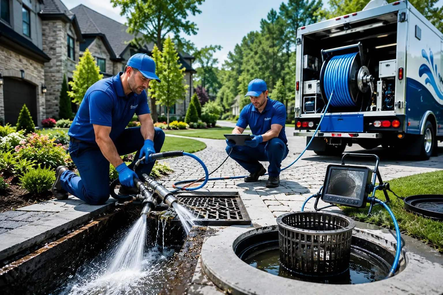 Local outdoor drain cleaning professionals in Bellefontaine, OH